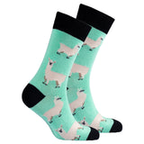 Men's Llama Socks Orchid Erebus