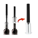Pour And Preserve Set of 4 Foil Cutter Air Wine Opener Aerator And Salmon Lucky