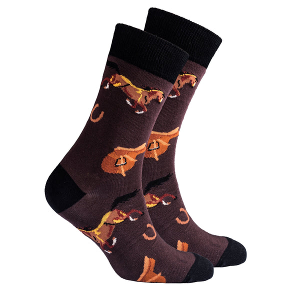 Men's Horse Socks Orchid Erebus