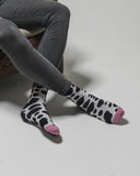 Men's Cow Socks Orchid Erebus