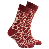 Men's Giraffe Socks Orchid Erebus