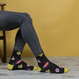 Men's Traffic Signs Socks Orchid Erebus