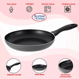 Alpine Cuisine Non-Stick 3-Piece Aluminum Fry Pan Set Sky Iapetus