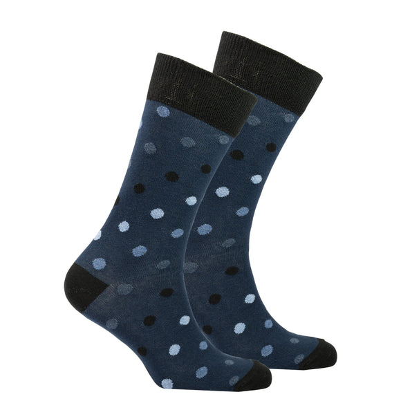 Men's Azure Dot Socks Orchid Erebus