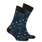 Men's Azure Dot Socks Orchid Erebus