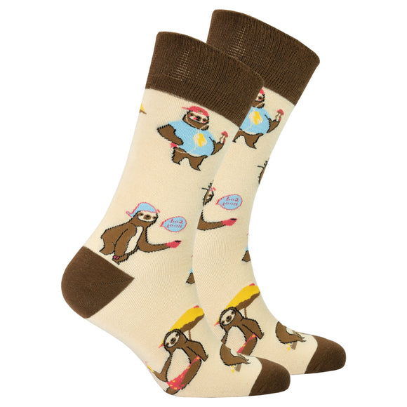 Men's Sloth Socks Orchid Erebus