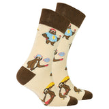 Men's Sloth Socks Orchid Erebus