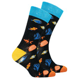 Men's Fish Socks Orchid Erebus