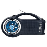 Supersonic Solar Power Bluetooth Speaker with FM Radio, LED Torch