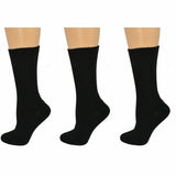 Organic Cotton Midweight Outdoor Unisex Athletic Crew Socks 3 Pair Olive Prometheus
