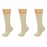 Organic Cotton Midweight Outdoor Unisex Athletic Crew Socks 3 Pair Olive Prometheus