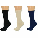 Organic Cotton Midweight Outdoor Unisex Athletic Crew Socks 3 Pair Olive Prometheus