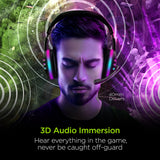 HyperGear SoundRecon RGB LED Gaming Headset