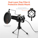 HyperGear Sound Advantage Pro-Audio Hi-Def Condenser Microphone   (155 Sky Iapetus