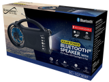 Supersonic Solar Power Bluetooth Speaker with FM Radio, LED Torch