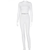 2-Piece Casual Long-sleeved Outfit