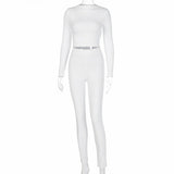 2-Piece Casual Long-sleeved Outfit