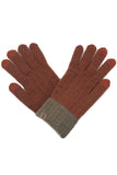 Textured Knitted Smart Touch Gloves