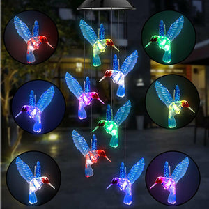 Outdoor Solar Wind Chime Lamp - Choose from 12 Styles