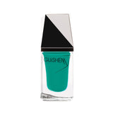 Premium Nail Lacquer, SHEVA - 179, DEEP TURQUOISE CRÈME NAIL POLISH Emerald Maple