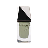 Premium Nail Lacquer, DUSTY GREEN - 180, MINT GREEN CRÈME NAIL POLISH Emerald Maple