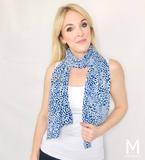 Cheeky Cheetah Multi-Way Smart Scarf Lime Ares