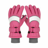 Kid Winter Ski Gloves Indigo Eurybia