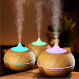 Mistyrious Essential Oil Humidifier Natural Oak Design