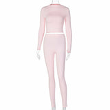 2-Piece Casual Long-sleeved Outfit