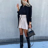 PU Leather Shorts