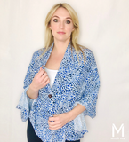 Cheeky Cheetah Multi-Way Smart Scarf Lime Ares