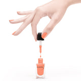Premium Nail Lacquer, GLORY - 241, SOFT ORANGE CRÈME NAIL POLISH Emerald Maple