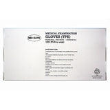 TPE Gloves - 30 Boxes/Case for $89.70 (3000 PCS total)