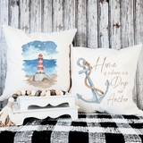 Drop Our Anchor Pillow Cover