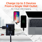 HyperGear All-in-one World Travel Adapter Black