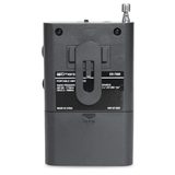 Emerson Portable AMFM Radio with Built-In Speaker and Easy Removable B