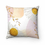 Daisies Cushion Home Decoration Accents - 4 Sizes Yellow Pandora