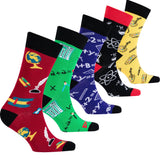 Men's Arts & Science Socks Orchid Erebus