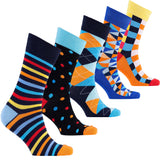 Men's Fashionable Mix Set Socks Orchid Erebus