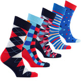 Men's Stylish Mix Set Socks Orchid Erebus