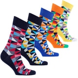 Men's Stylish Triangle Socks Orchid Erebus