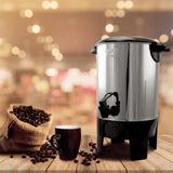 Better Chef 10 to 30 Cup Stainless Steel Urn Coffeemaker Sky Iapetus