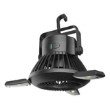 Solar LED Camping Light with Foldable Fan - Rechargeable