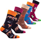 Men's Animal Planet Socks Orchid Erebus