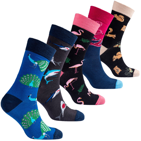 Men's Wild Species Socks Orchid Erebus