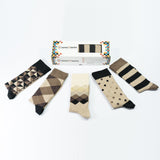 Men's Sand Mix Set Socks Orchid Erebus