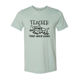 Teacher Shark Doo Doo Doo Doo Your Homework T-shirt