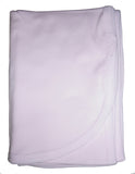 Pink Receiving Blanket Emerald Clover