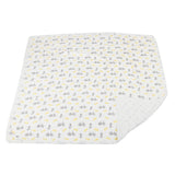 Vintage Bicycle & Northern Star Bamboo Muslin Newcastle Blanket