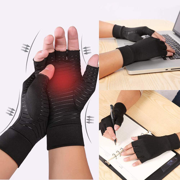 Compression Arthritis Glove Unisex Pink Iolaus